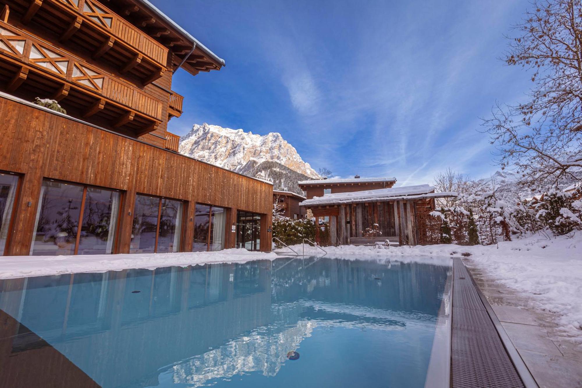Bergresort Zugspitze Ehrwald By Alps Resorts Dış mekan fotoğraf