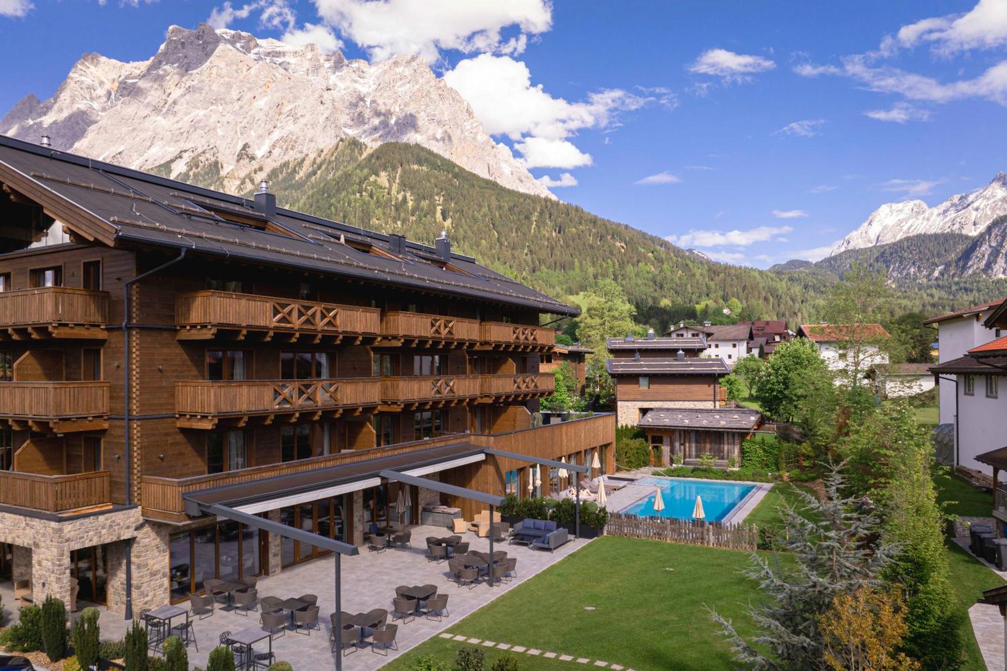 Bergresort Zugspitze Ehrwald By Alps Resorts Oda fotoğraf